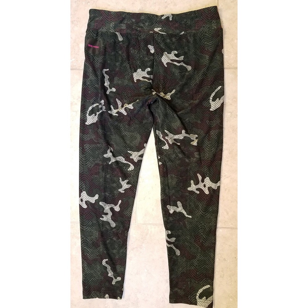 No Boundaries Women Soft Full Length Legging High Rise Camo Jrs XXL (19) NEW - Picture 4 of 4